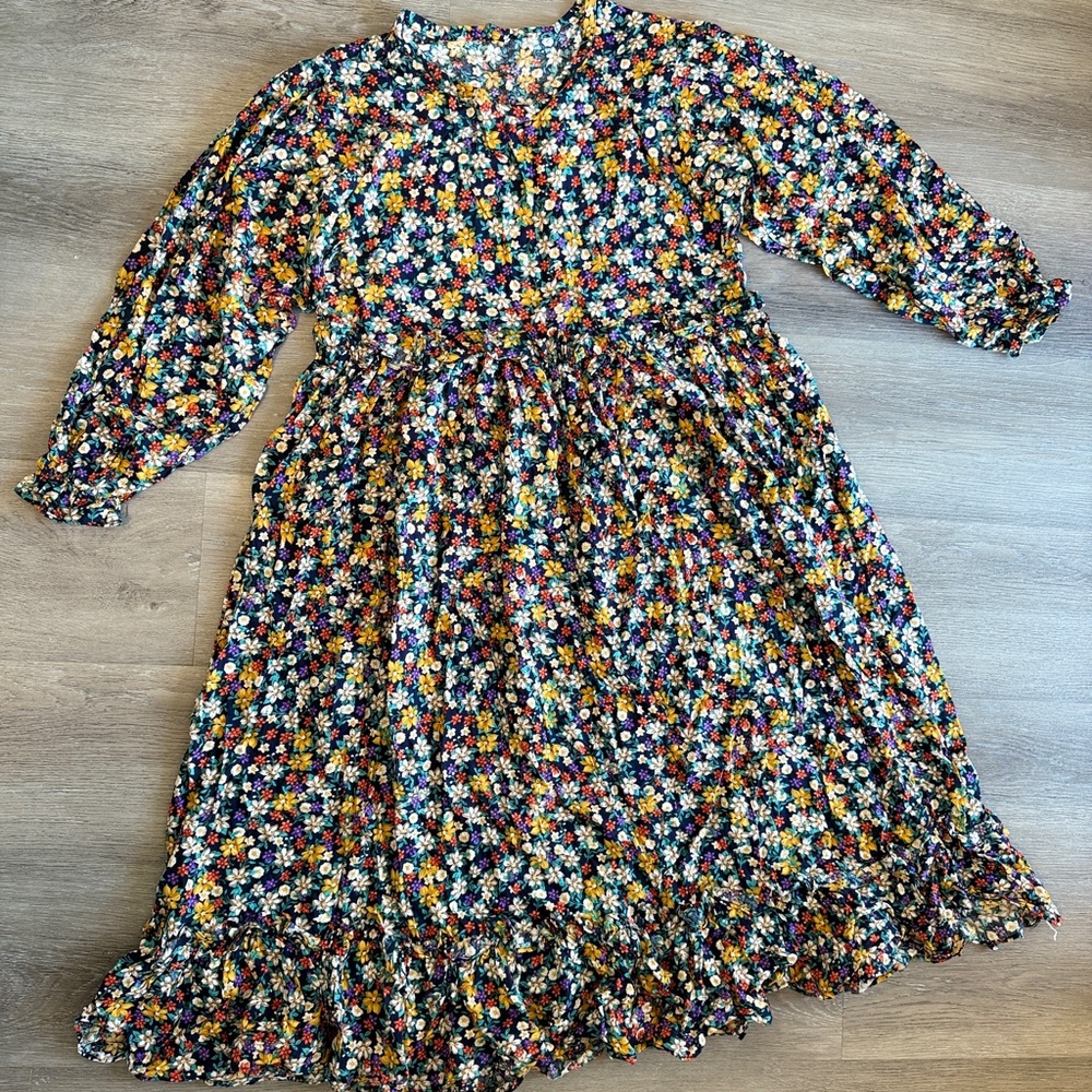 Floral Multicolor women dress